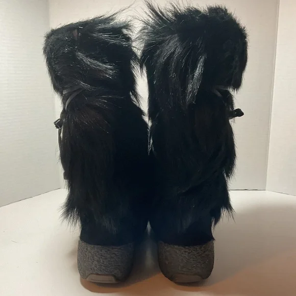 Oscar Sport Vera Gomma Black Winter Boots Italy - Picture 3 of 16